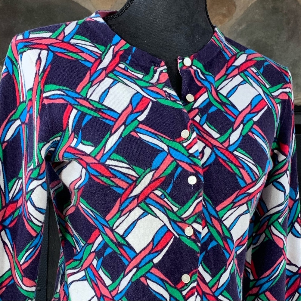 Lilly Pulitzer cotton cardigan size Small